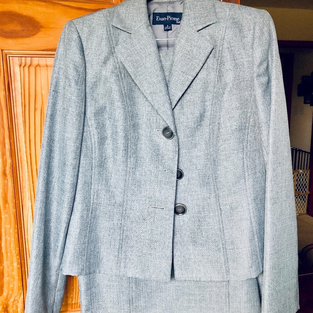 Evan-Picone Skirt Suit